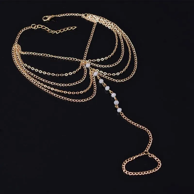 Multi-layer Fashion Chain Anklet Bracelets
