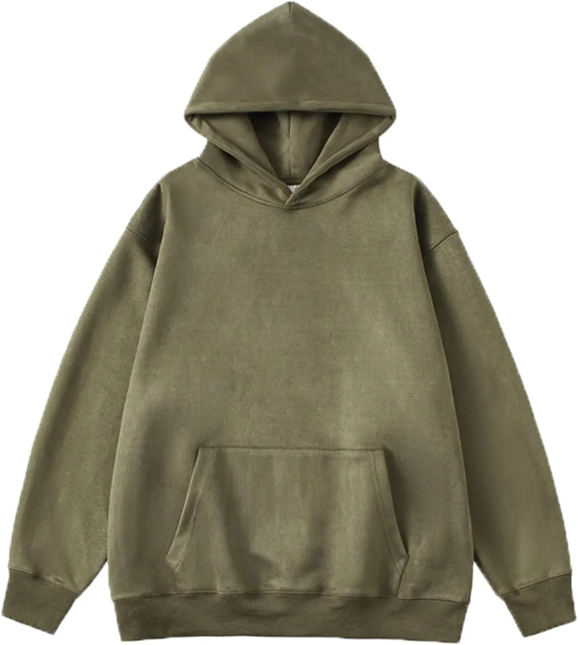 Muscularfit Cotton Long Sleeve Lightweight Hooded Sweatshirts for Men 2023 Fall Fashion Solid Pullover Hoodies Workout Hoodie