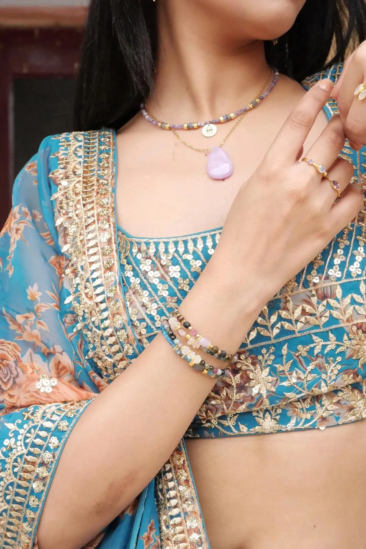 Nandini Indian Agate Bracelet
