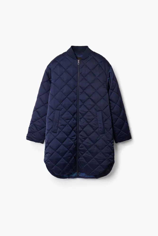 Navy Oslo Padded Jacket by Desigual