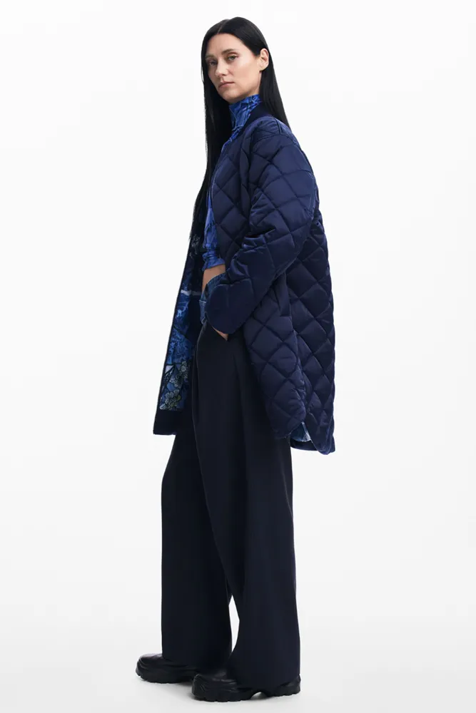 Navy Oslo Padded Jacket by Desigual