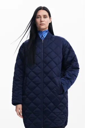Navy Oslo Padded Jacket by Desigual