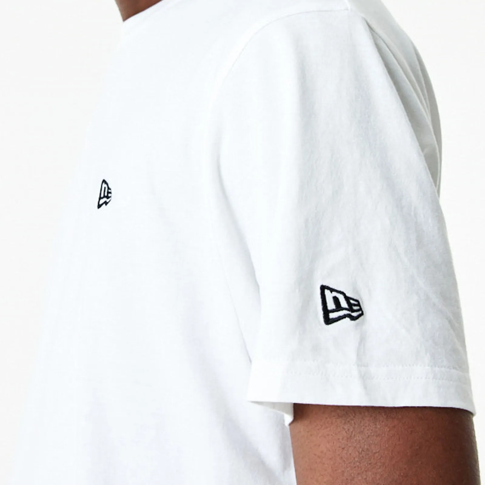 New Era Mens Essentials Short Sleeve T-Shirt - White