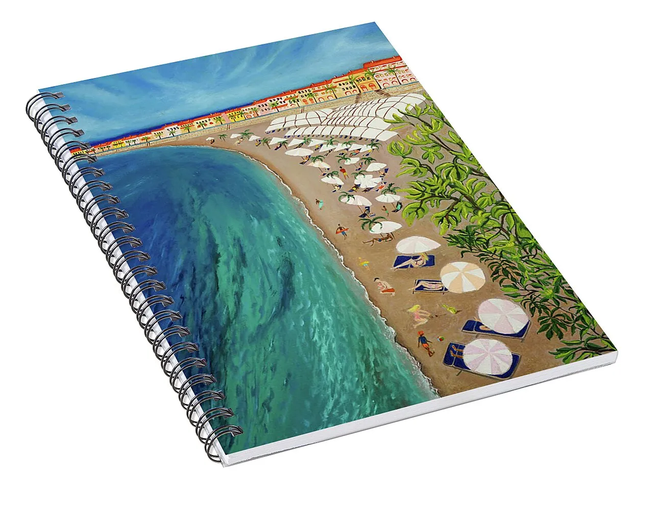 Nice is nice - Spiral Notebook
