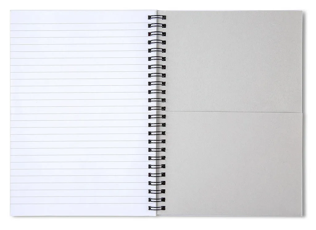 Nice is nice - Spiral Notebook