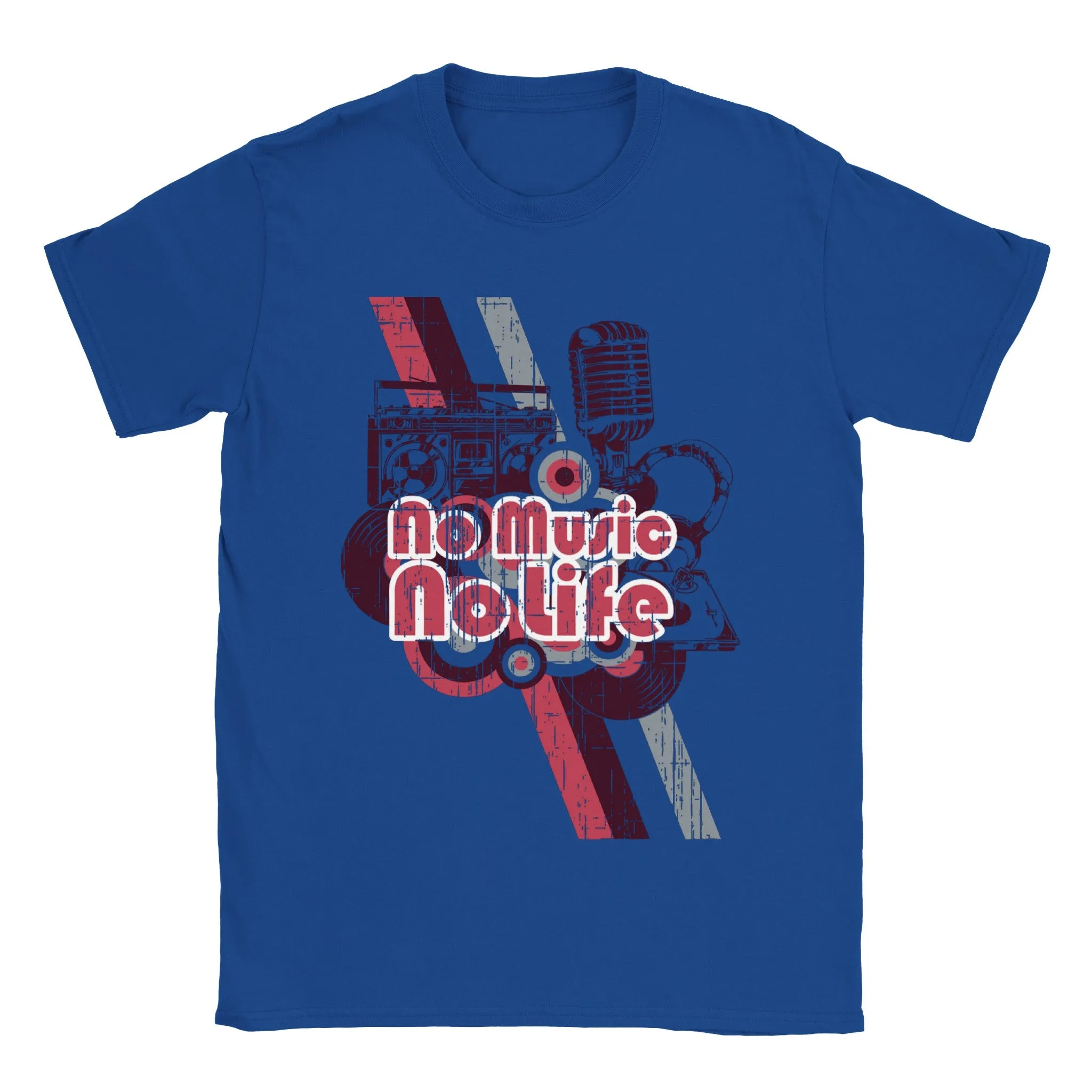No Music, No Life - Classic Unisex Crewneck T-shirt