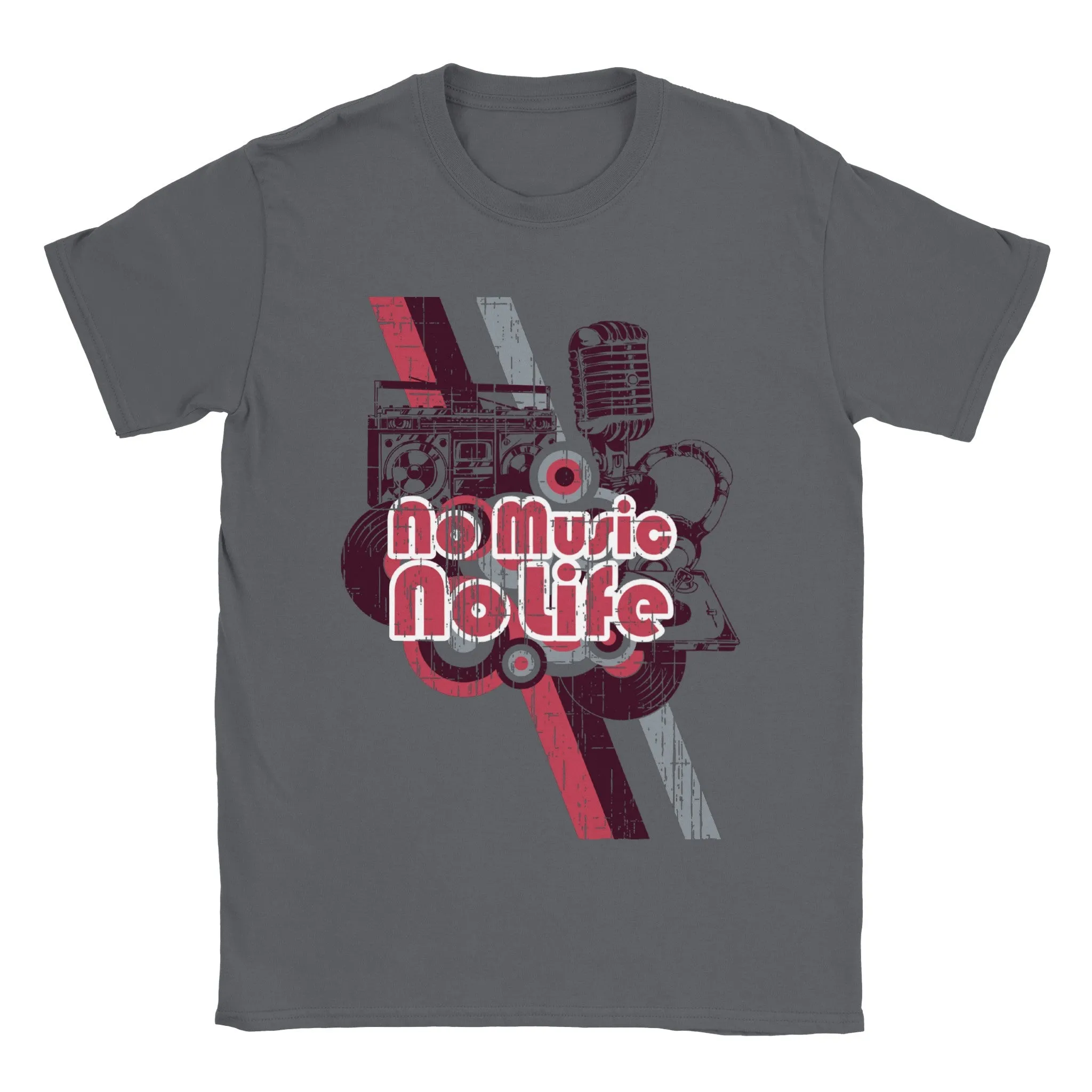 No Music, No Life - Classic Unisex Crewneck T-shirt