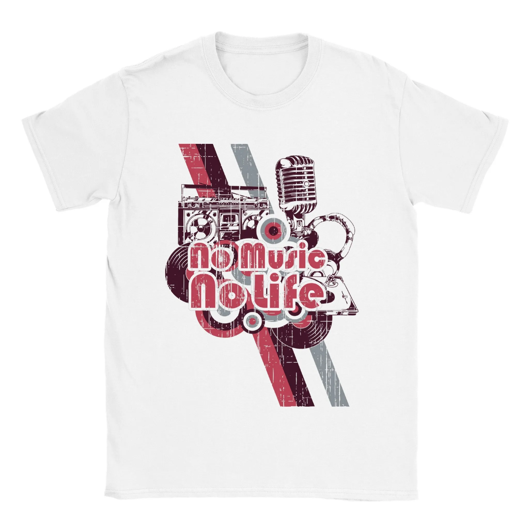 No Music, No Life - Classic Unisex Crewneck T-shirt