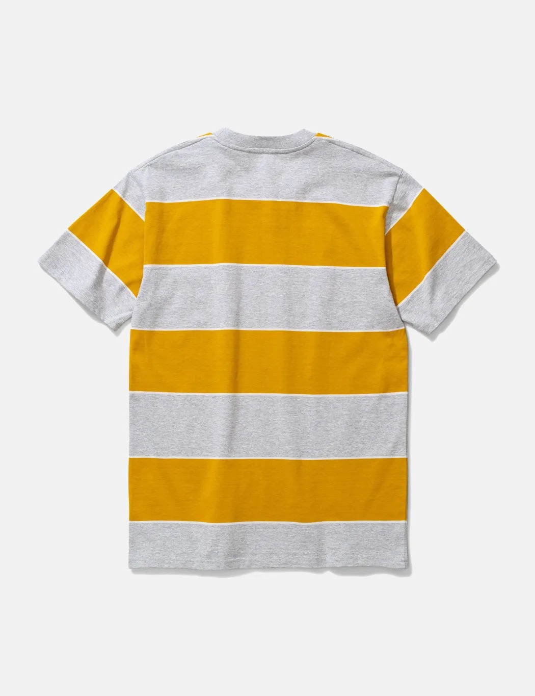 Norse Projects Johannes 3 Stripe T-Shirt - Montpellier Yellow