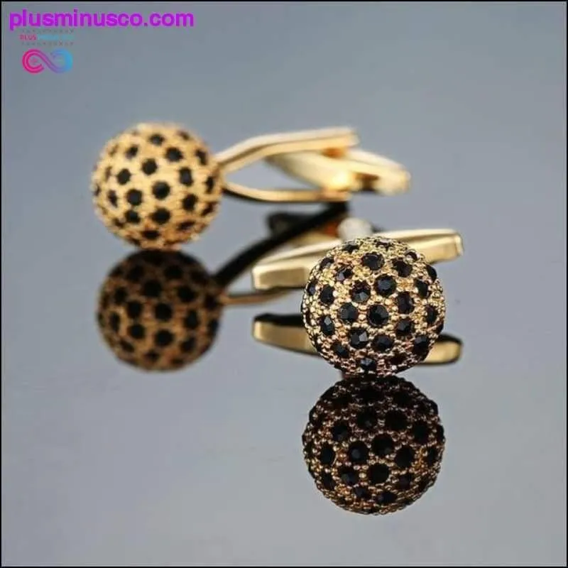 Novelty Luxury Blue white Cufflinks for Mens Brand High
