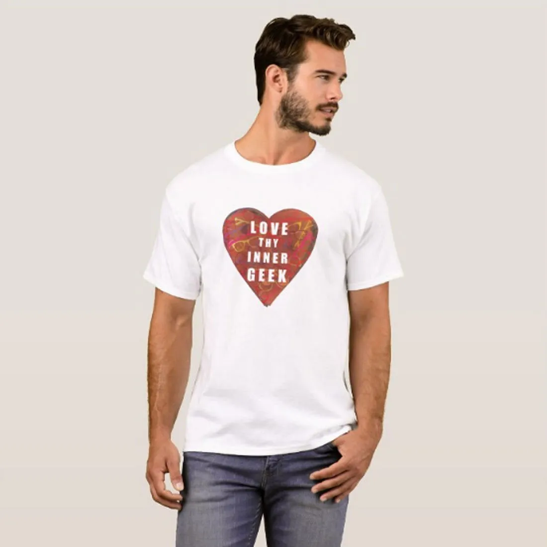 Nutcase Designer Round Neck Men's T-Shirt Wrinkle-Free Poly Cotton Tees - Think Why Not