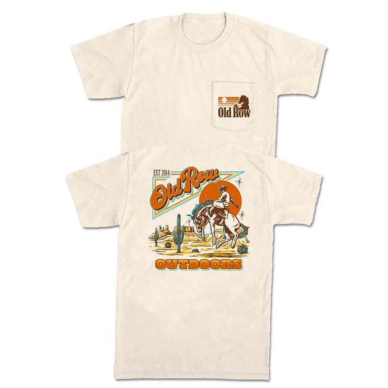 Outdoor Cowboy Banquet Short Sleeve T-Shirt