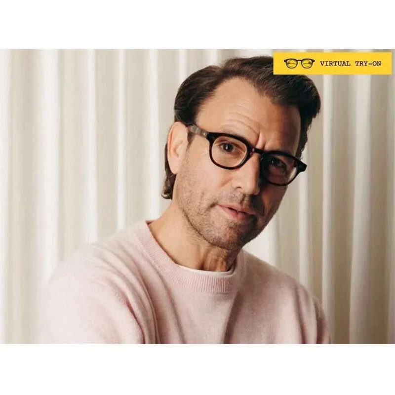 Oval Anti Blue Eyeglasses