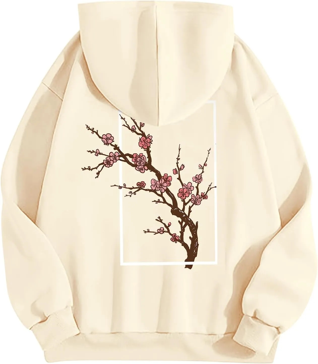 Oversized Hoodies for Women Plus Size Casual Graphic Sweatshirts Y2K Trendy Fall Pullover Top Teen Girls Cute Clothes