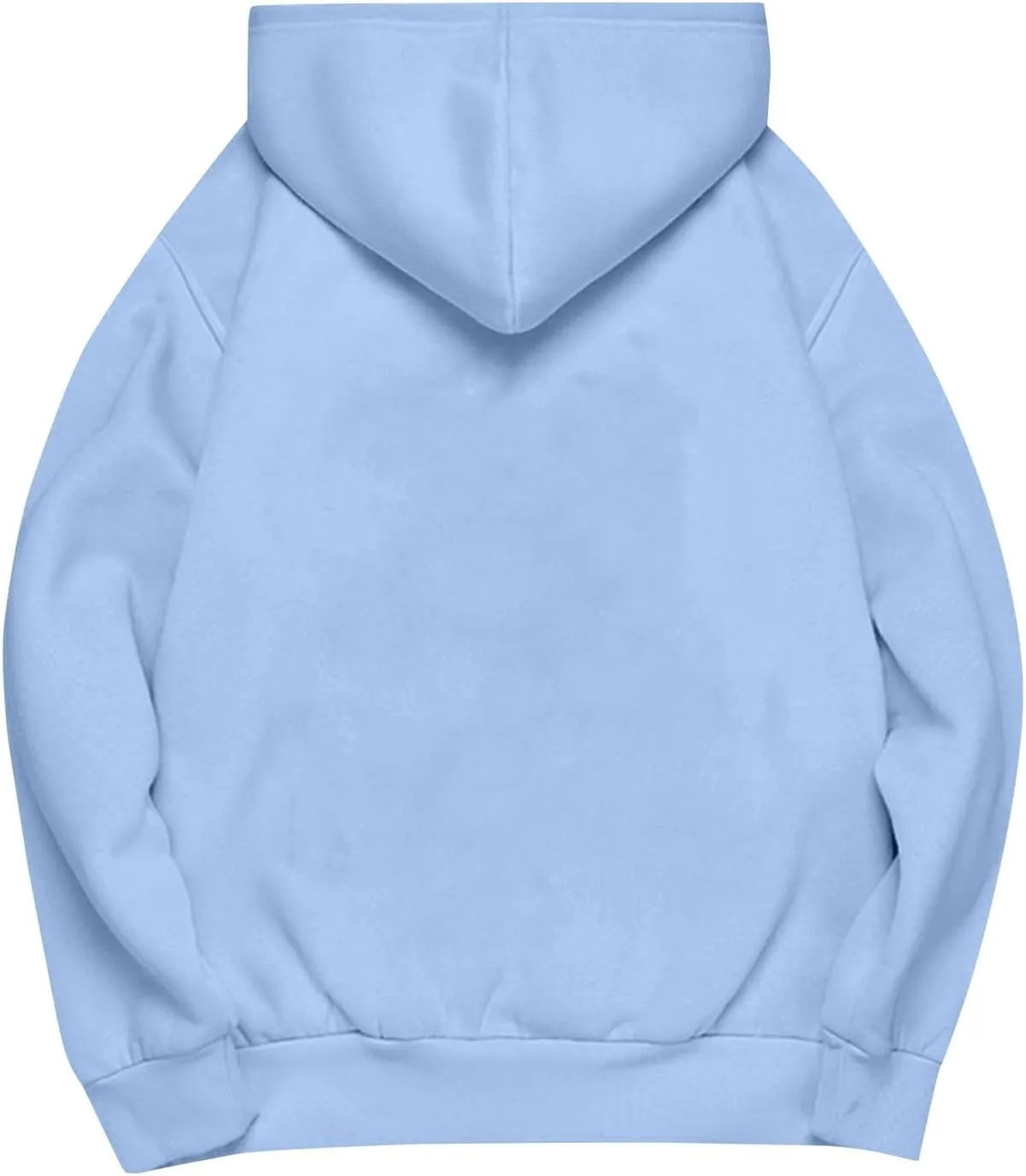 Oversized Hoodies for Women Trendy Winter Fleece Pullover Hoodie Y2k Long Sleeve Hooded Sweatshirt with Pockets