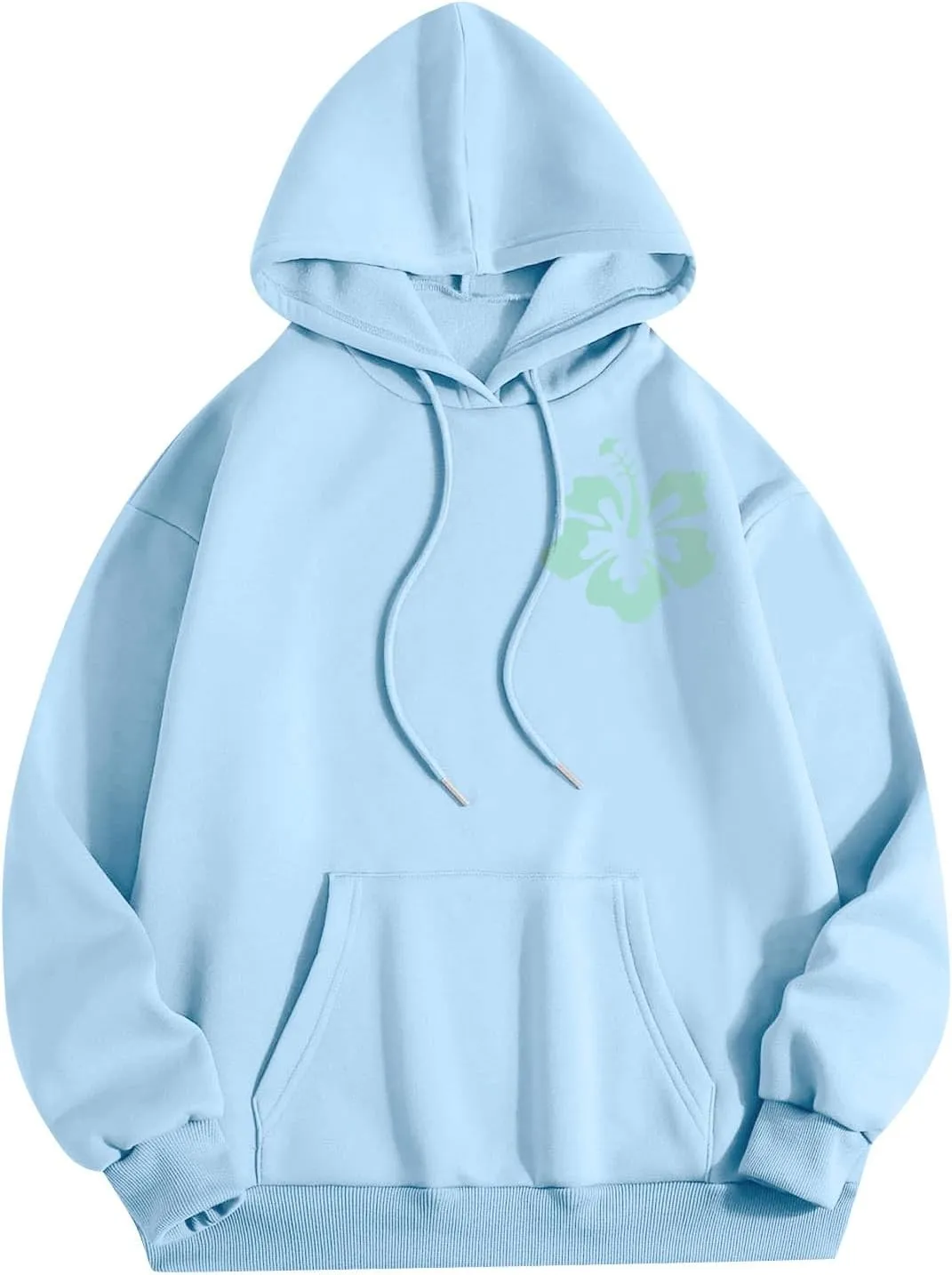 Oversized Sweatshirt For Women,Womens Trendy Letter Print Hoodies Casual Long Sleeve Hoodies With Pockets