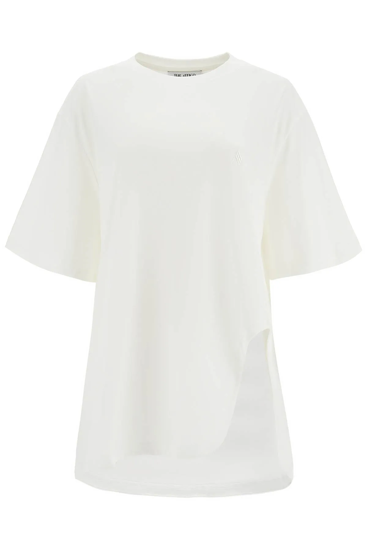 'oversized t-shirt 250WCT00350JJJ025AA WHITE