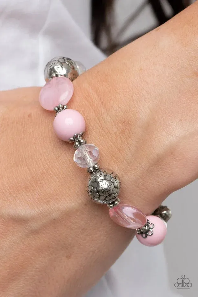 Paparazzi Pretty Persuasion - Pink Bracelet