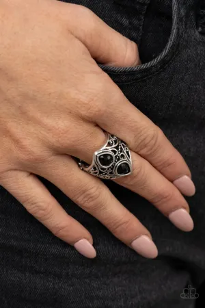 Paparazzi Ring ~ Rural Revel - Black