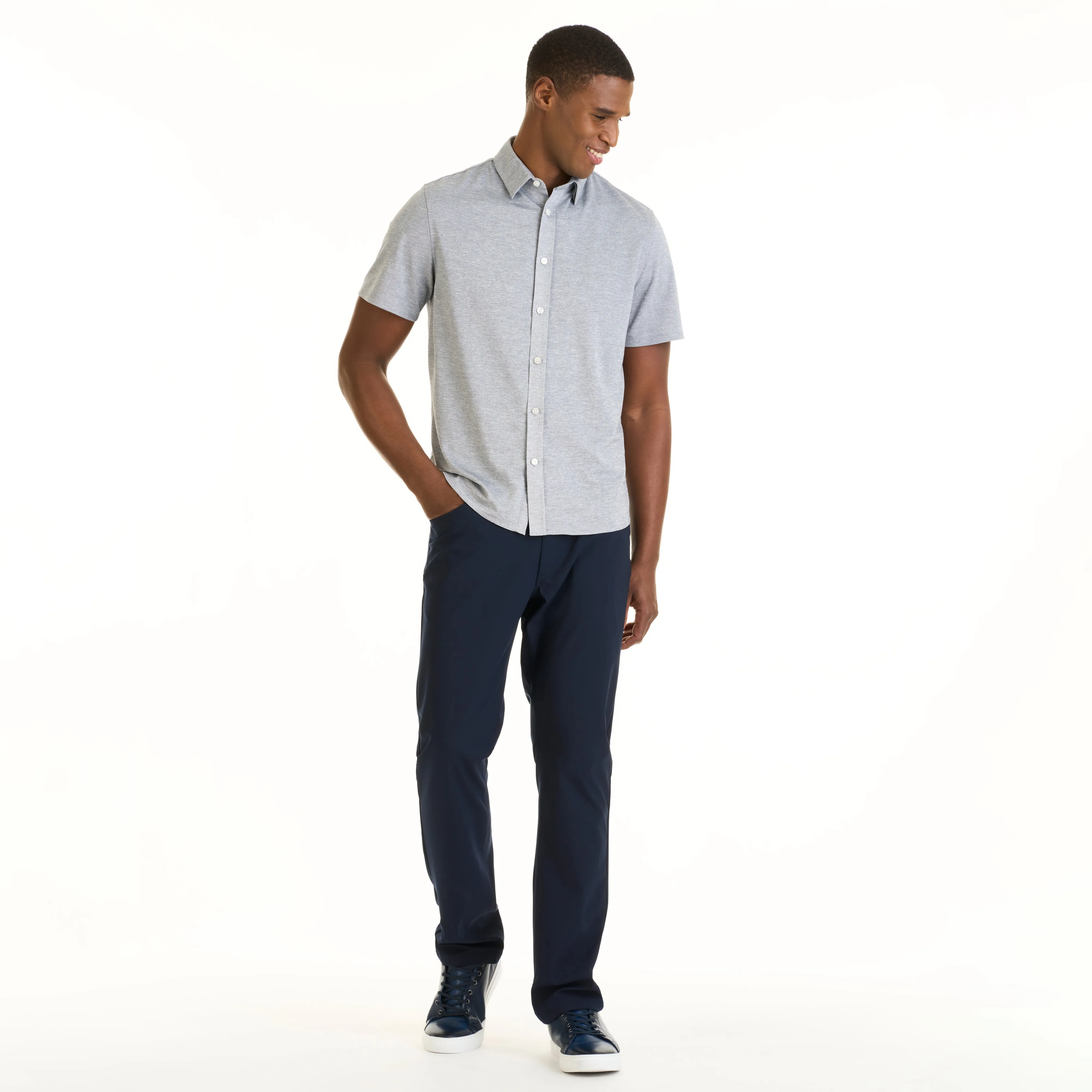 Performance Knit Short Sleeve Solid - Slim Fit