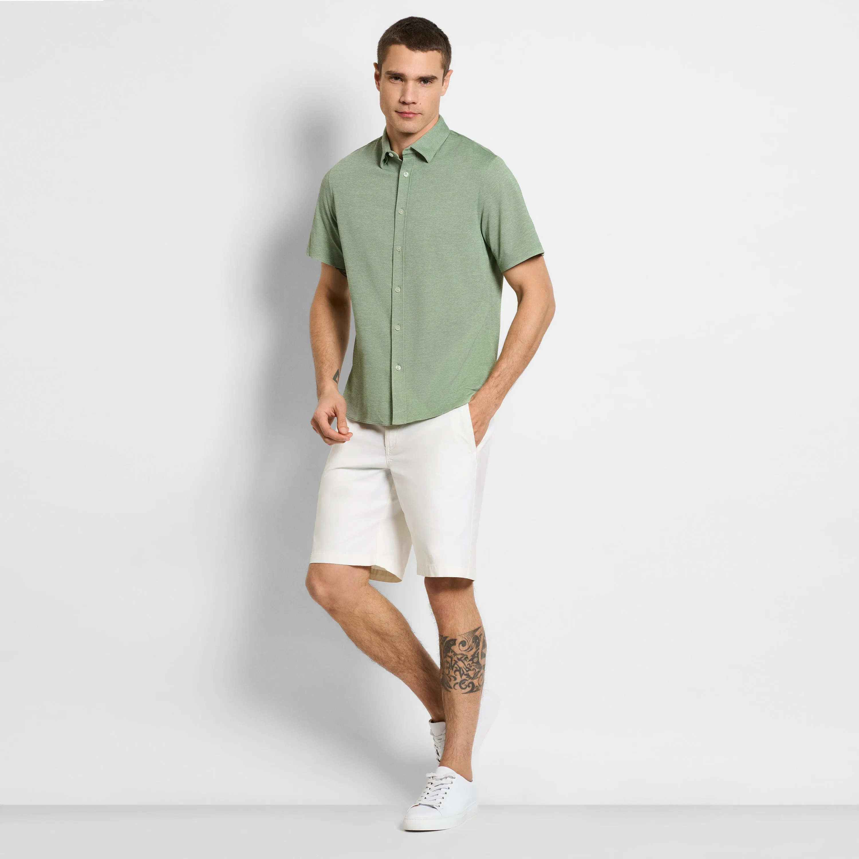 Performance Knit Short Sleeve Solid - Slim Fit