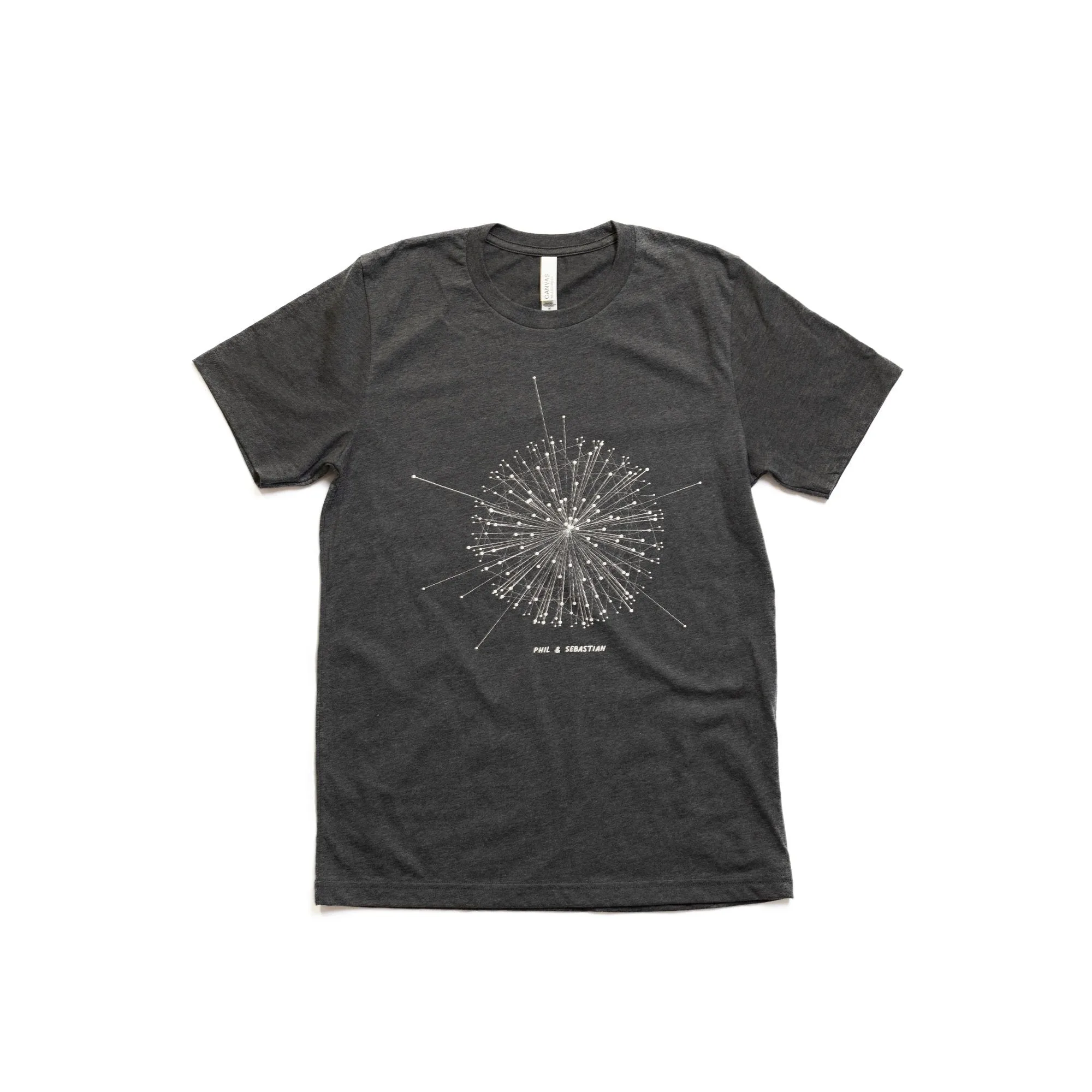 Phil & Sebastian Tee Shirt - Dark Heather Burst
