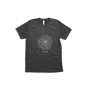 Phil & Sebastian Tee Shirt - Dark Heather Burst