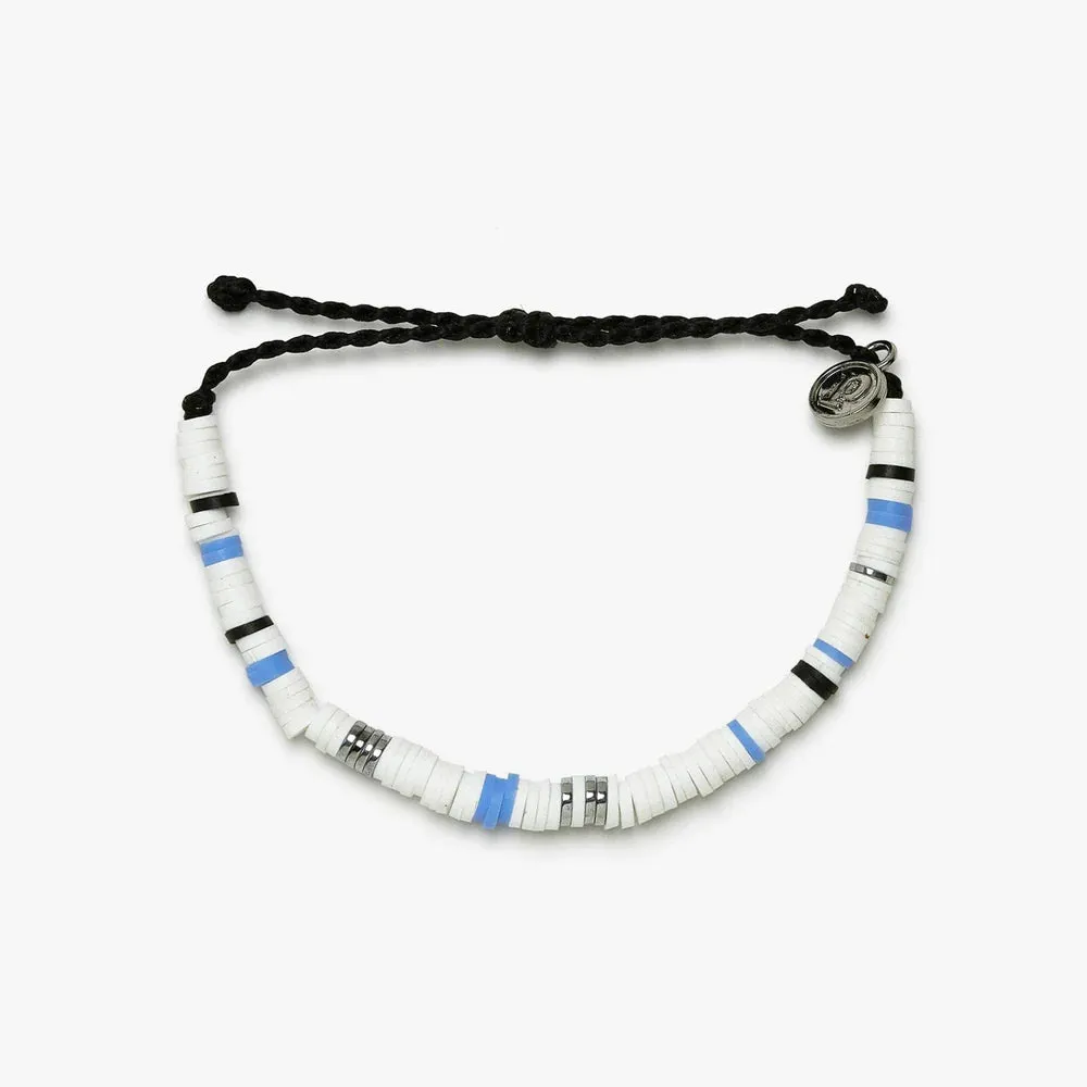 Pierpont Heishi Silver Bracelet