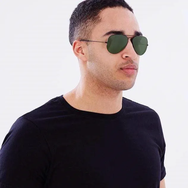 Pilot Green Sunglasses