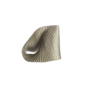 PLEATED RIBBON SHELL BRACELET