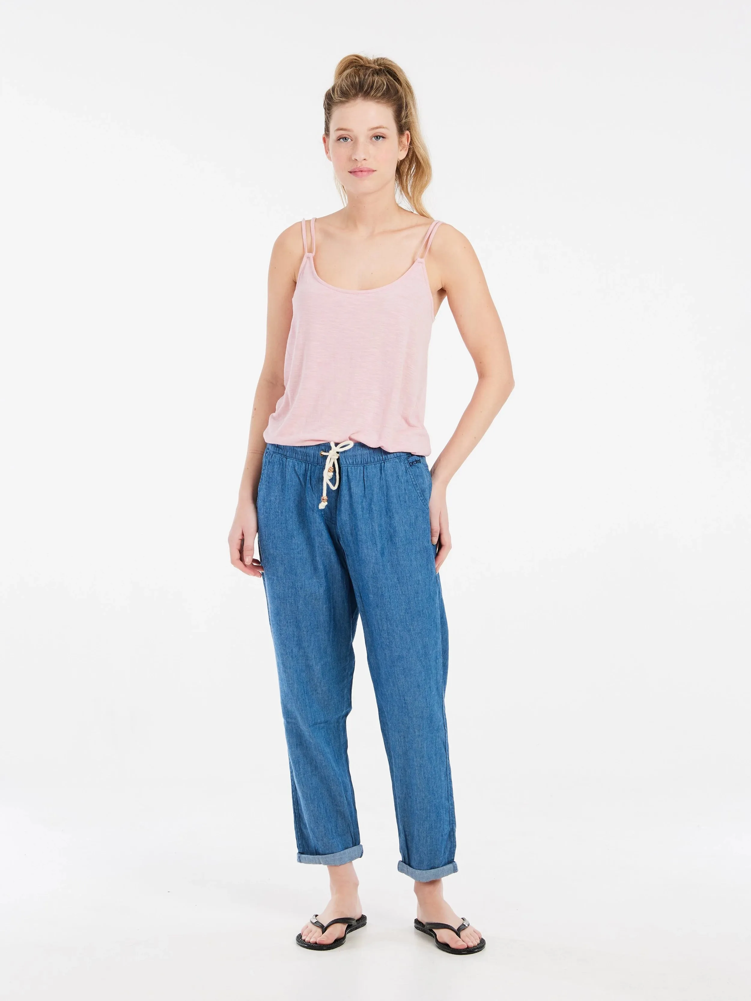 PRTKae Spaghetti Top - Pillow Pink