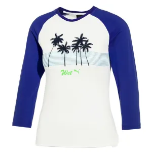 Puma x Rihanna Fenty Bay Raglan Womens White Top