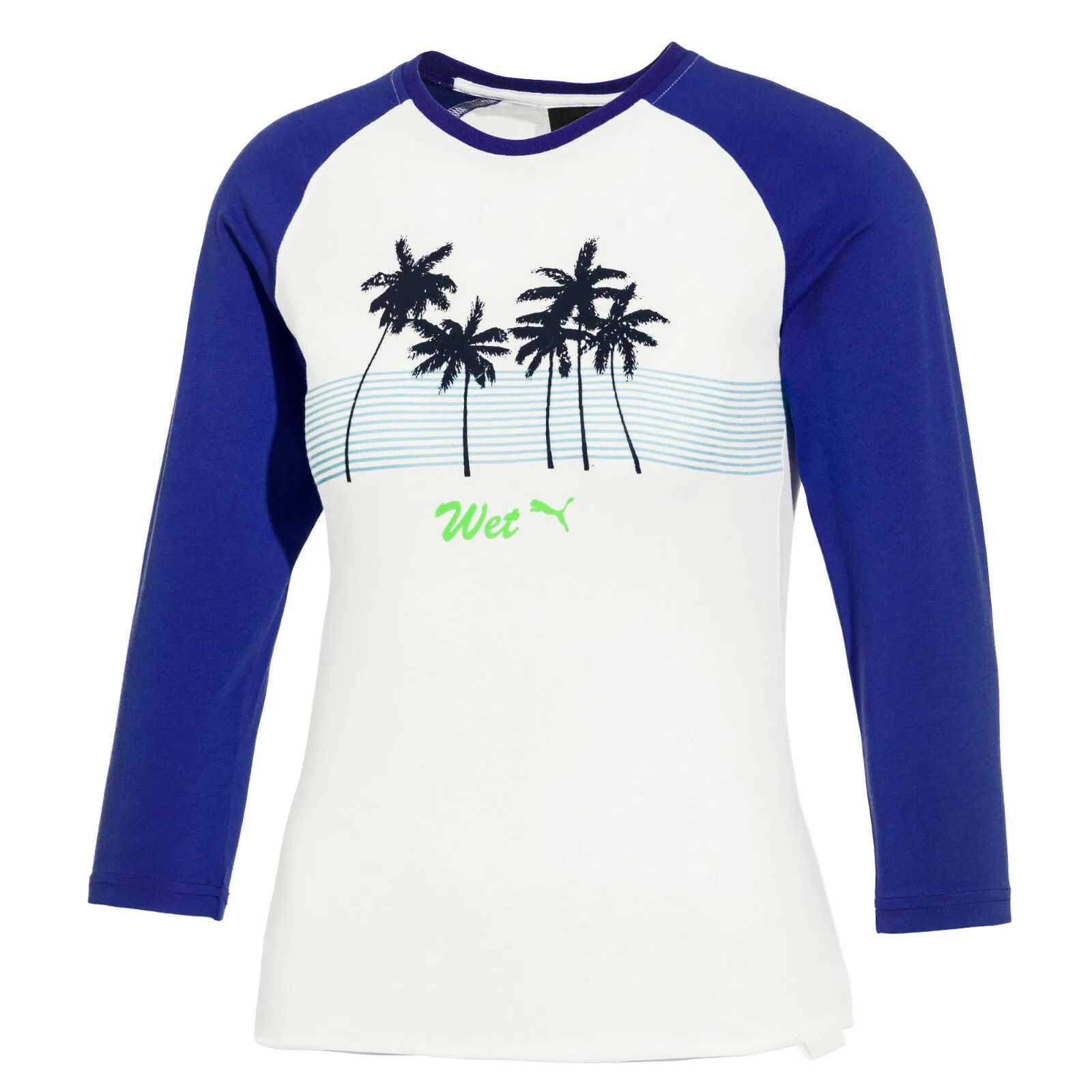Puma x Rihanna Fenty Bay Raglan Womens White Top