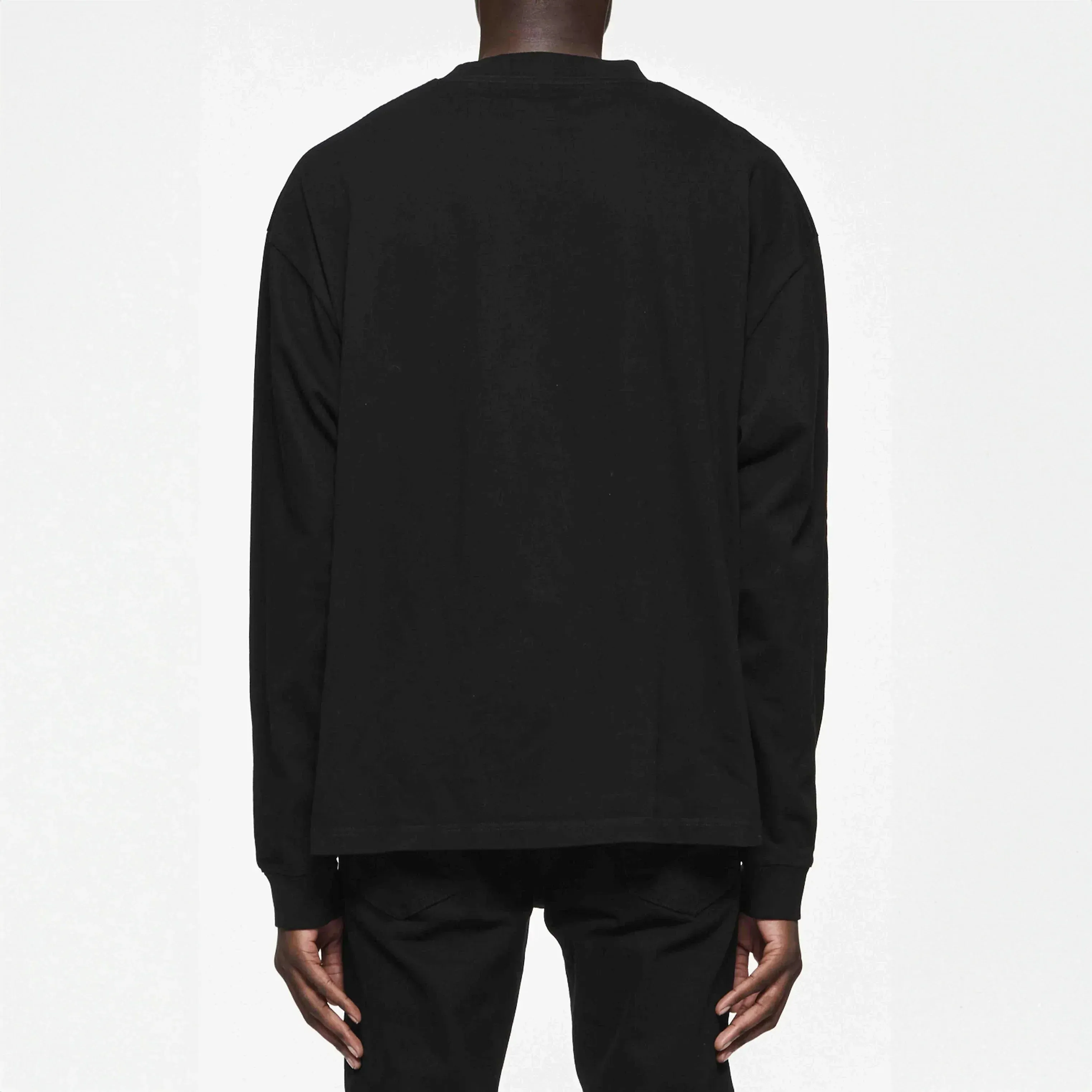 Purple Brand Script Oversized Long Sleeve T-Shirt