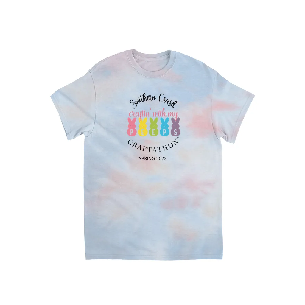 "Craftin' with my Peeps" Spring Craftathon™ Tie-Dye T-Shirt
