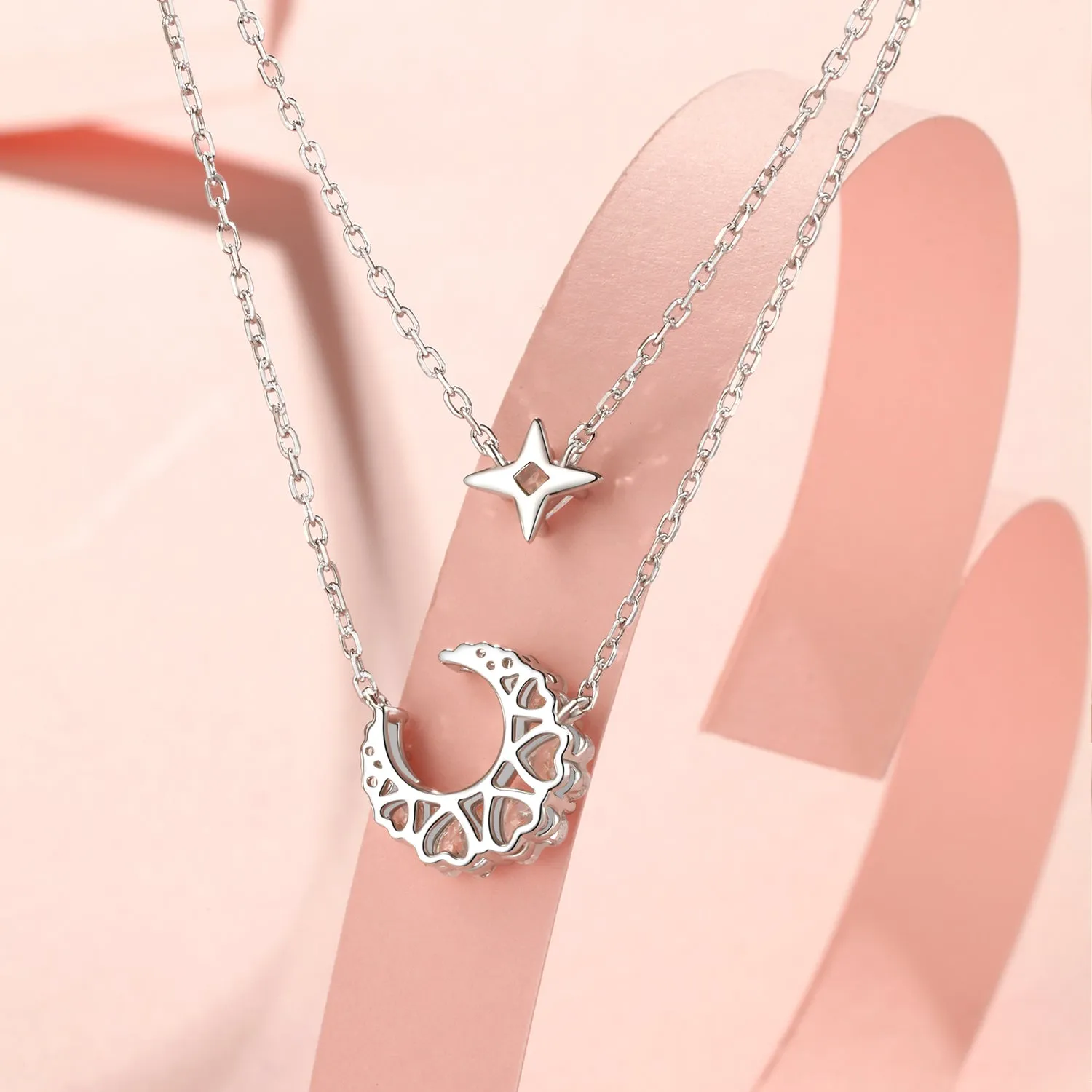"Dazzling Dream" Sterling Silver Necklace