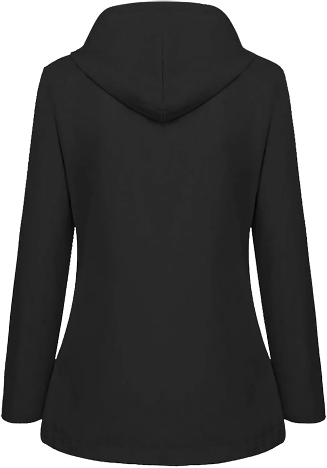 Rain Jacket Women,2024 Trendy Lightweight Zip Up Button Hooded Waterproof Windbreaker For Hiking Outdoor Travel