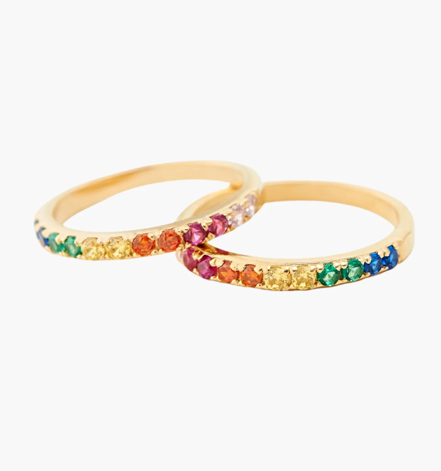 Rainbow Band Ring
