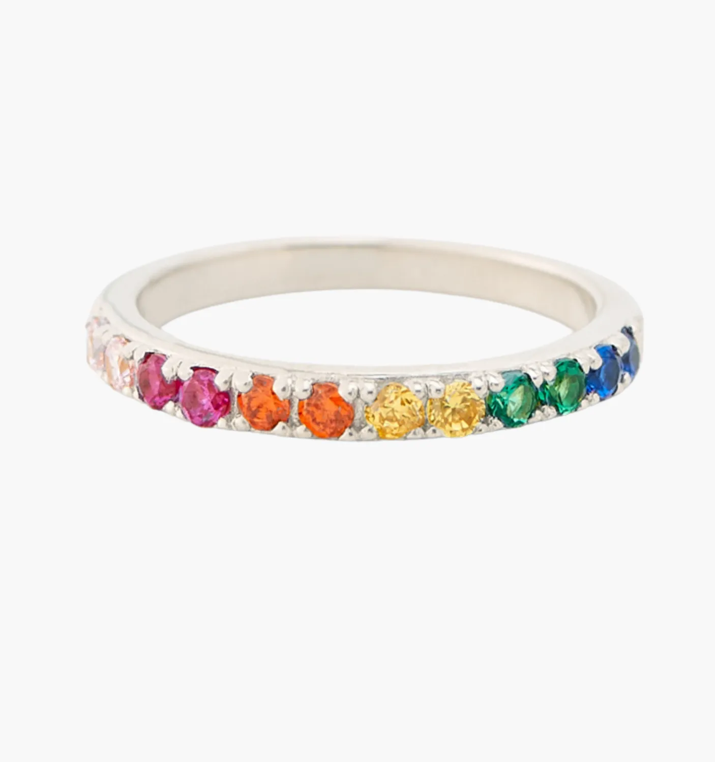 Rainbow Band Ring