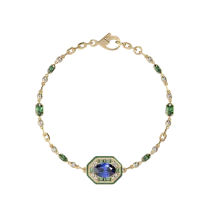 Regalia Gemstone Diamond Bracelet