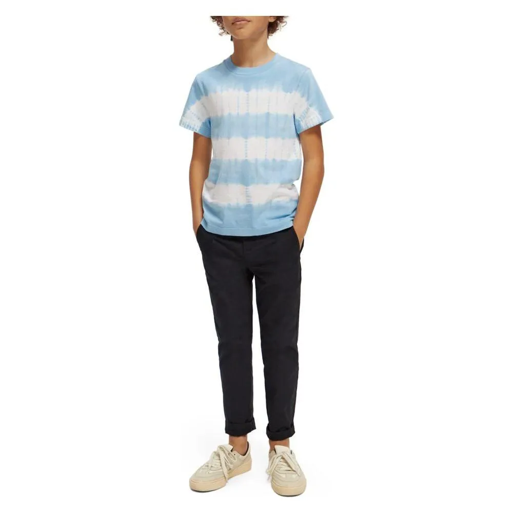 Relaxed-Fit Short-Sleeved Tee - Cornflower
