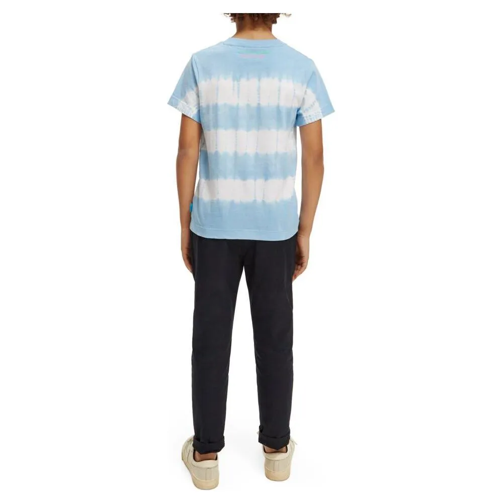 Relaxed-Fit Short-Sleeved Tee - Cornflower