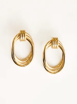 Reliquia Over and Over Earrings in Gold