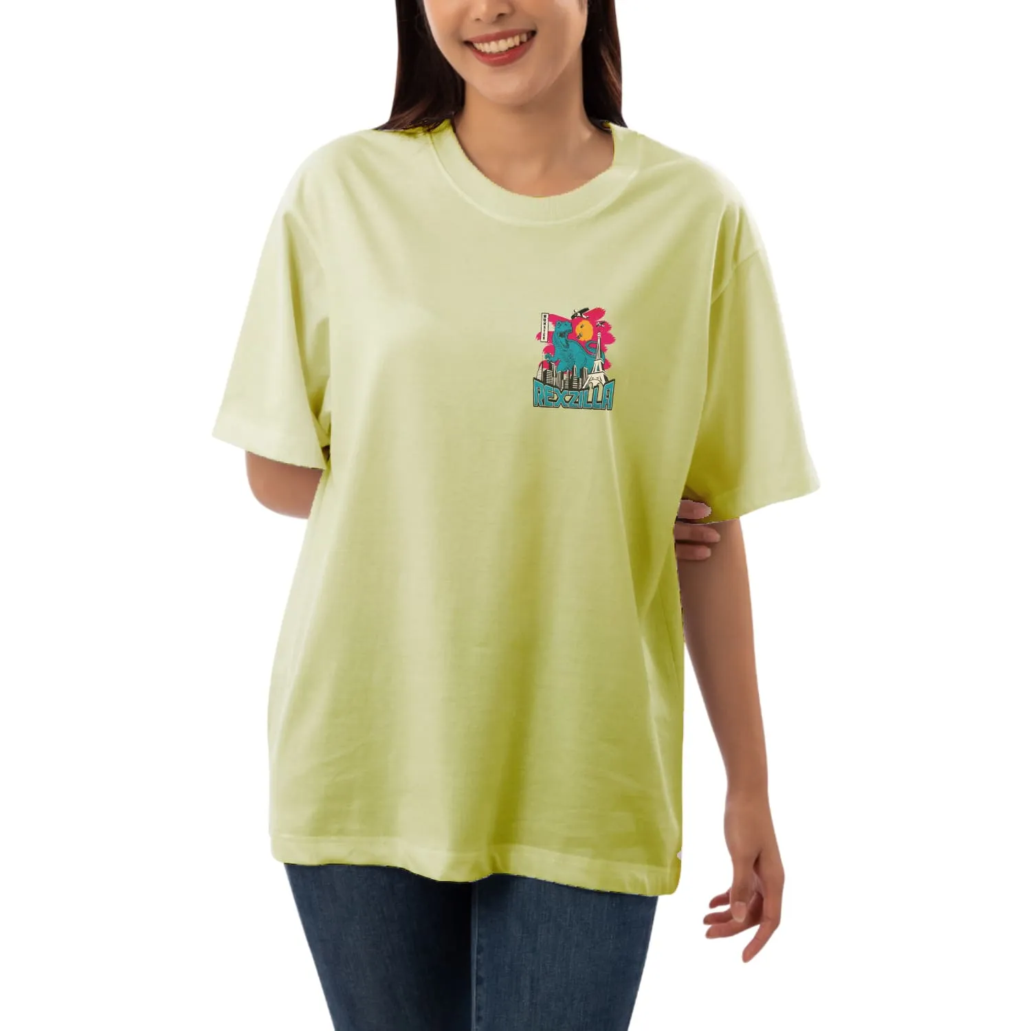 Rexzilla Womens Oversized T-shirt