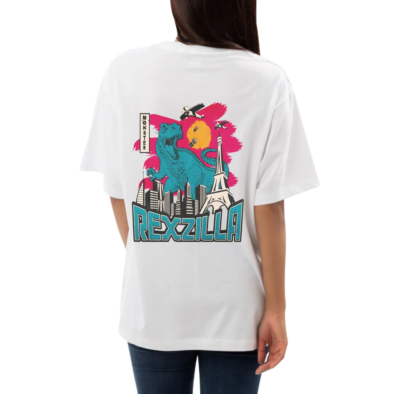 Rexzilla Womens Oversized T-shirt
