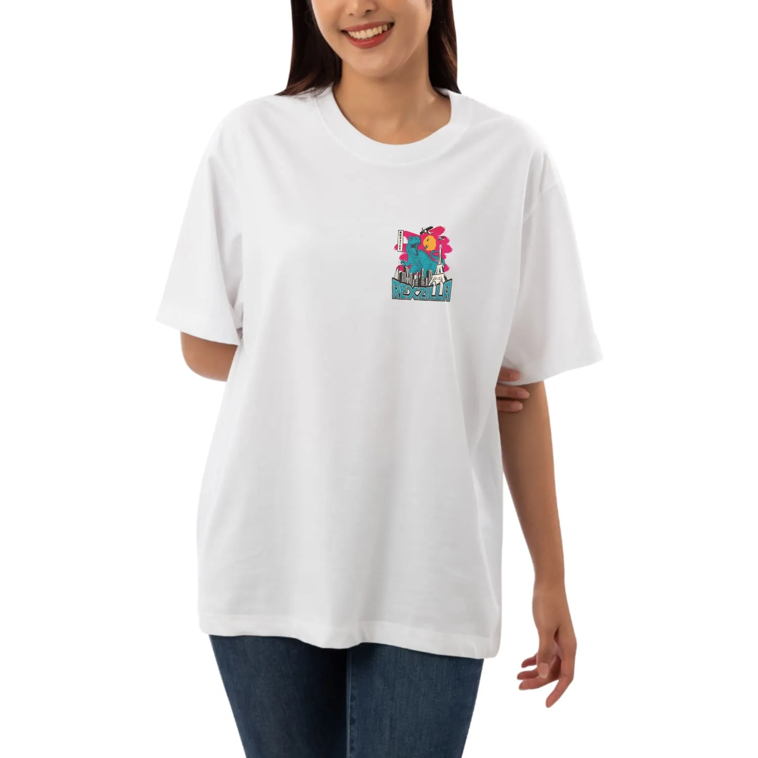 Rexzilla Womens Oversized T-shirt