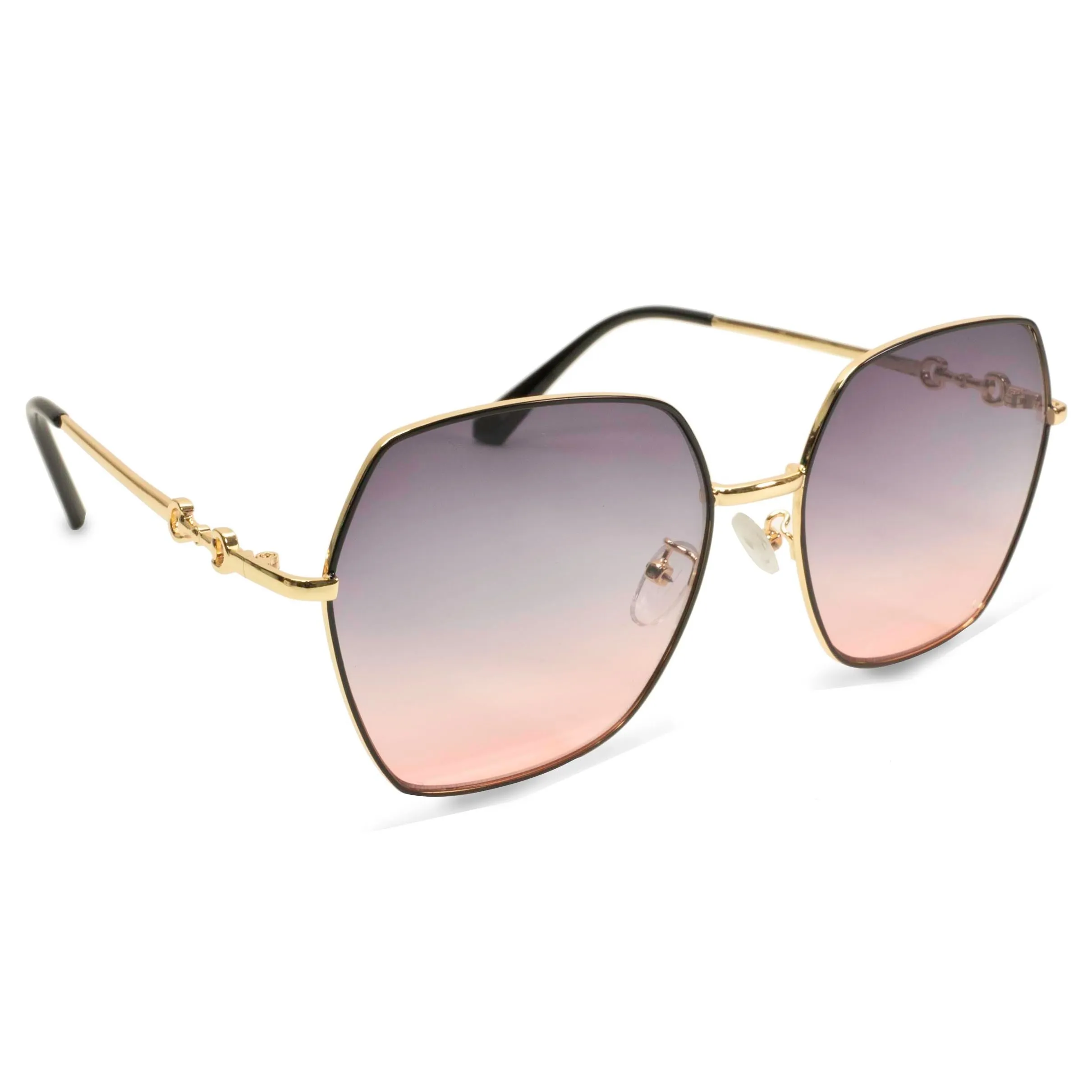 Rimmed Stylish Oversized Sunglasses