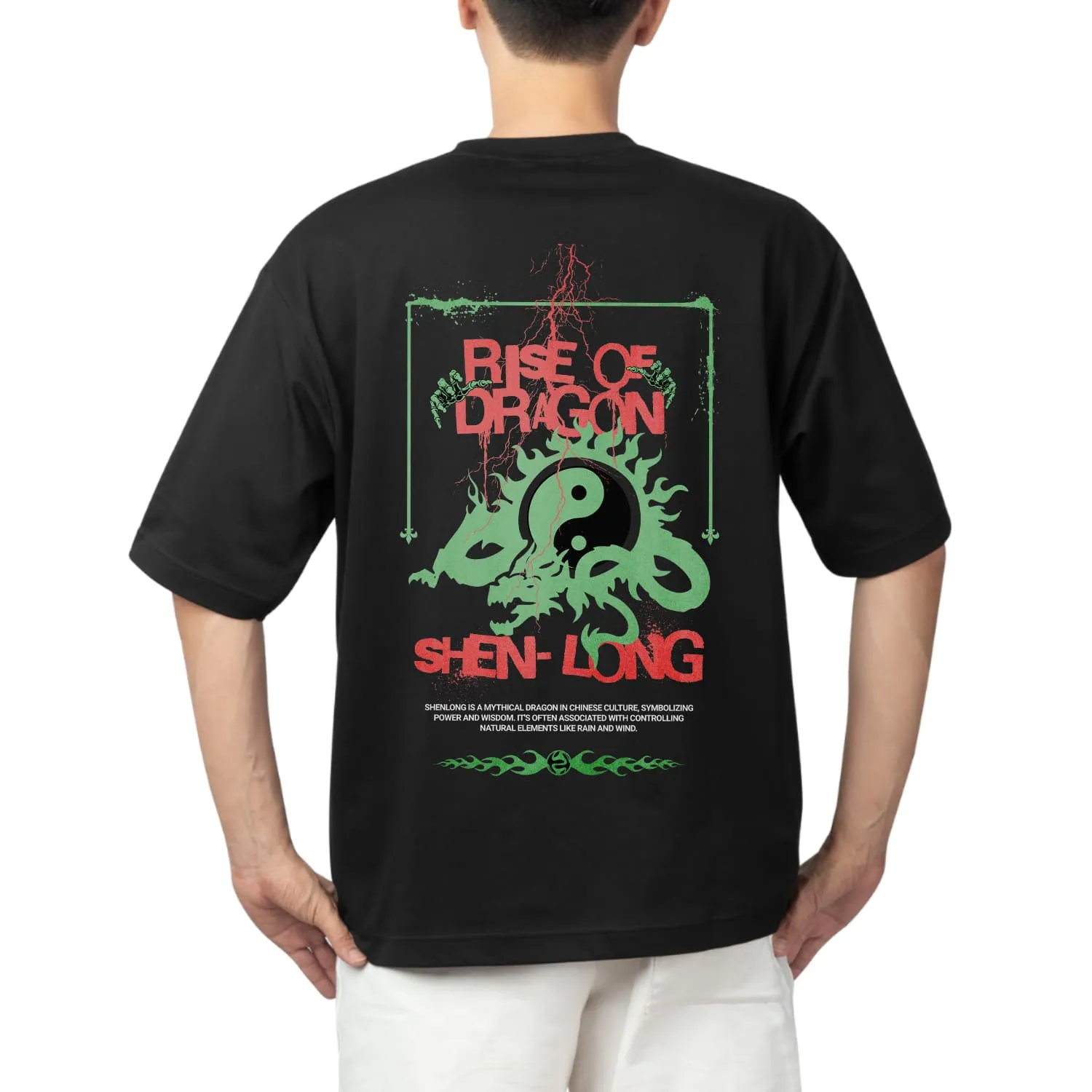 Rise of dragon Oversized T-shirt