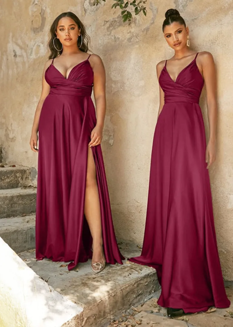 Roxy Satin Sweetheart Flow Maxi Dress Sienna