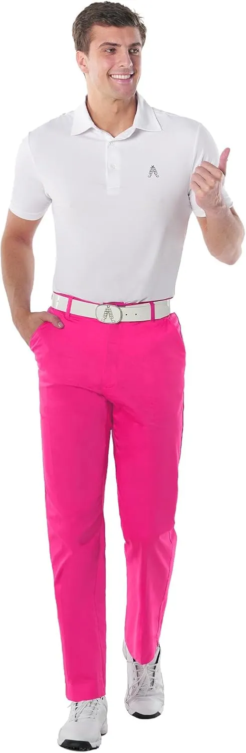 Royal & Awesome Men's Golf Pants, Golf Pants Men Stretch Relaxed Fit